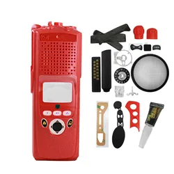 VBLL – boîtier de remplacement rouge adapté pour Motorola MOTOTRBO Radio XTS5000 M2 modèle 2 pour talkie walkie 