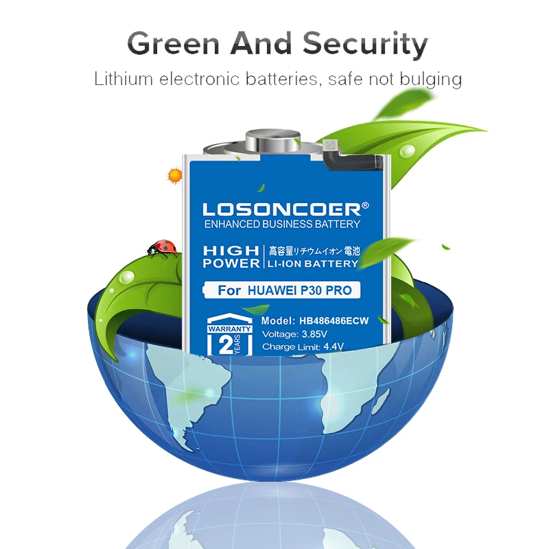 LOSONCOER 4600mAh HB486486ECW Аккумулятор для Huawei P30Pro P30 Pro Аккумулятор для Huawei mate 20 Pro mate 20 Pro батарея+ быстрое поступление
