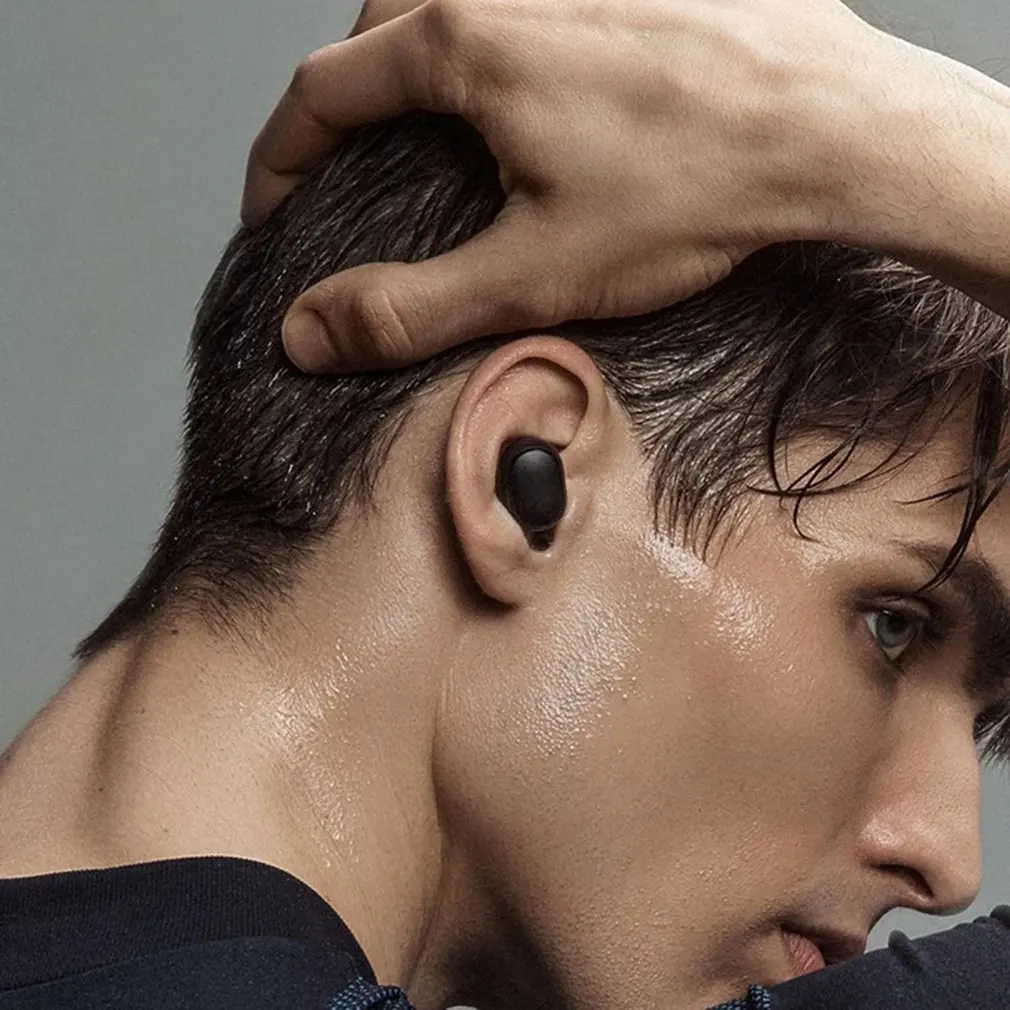 

For Xiaomi For Redmi Airdots Wireless Earphone Hd Stereo Earphone Voice Control Noise Reduction Tap Control Gaming Headset