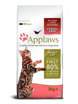 

Apples grain free for Cats "chicken and salmon/vegetables: 80/20%" 2 kg x 1 pc
