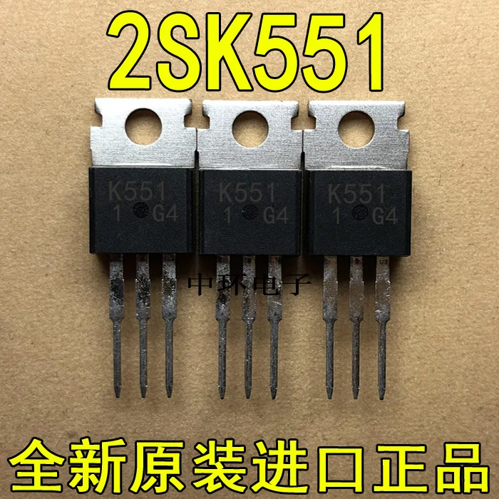10 шт./лот K551 2SK551-220 полевого транзистора 10A 120V