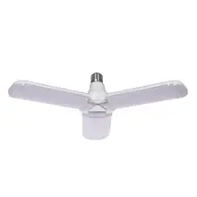 E27 B22 Светодиодный светильник SMD2835, 50 Вт, 110 В, 220 В, супер яркий Складной вентилятор, Регулируемый угол наклона, потолочный светильник, энергосберегающие лампы для дома