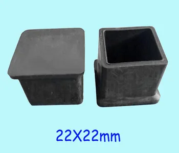 

22*22mm table feet cover Cap,Wood feet leg furniture square tube feet pad pipe ending wrapping plastic protector moisture proof