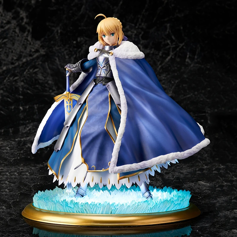25cm New Hot Fate Zero Fate Stay Night Saber Artoria Pendragon Lily Winter Clothing Deluxe Edit Action Figure Toys Doll No Box Aliexpress