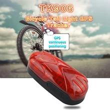 Скрытый велосипед gps трекер на велосипед светильник локатор Rastreador велосипед отслеживающее устройство TK906 в режиме ожидания 300 часов жизни платформа