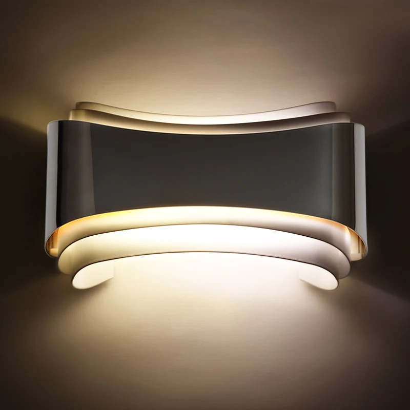 Современный светодиодный настенный светильник для спальни скандинавский светодиодный настенный светильник для гостиной декоративный акриловый настенный светильник для дома