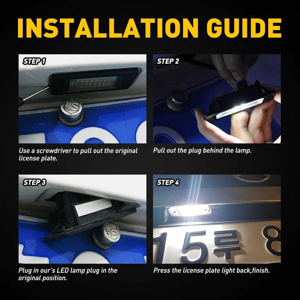 2 светодиодный т. светодиодные лампы для номерного знака Mazda 2013 2014 6 2003 2008 CX7 2007