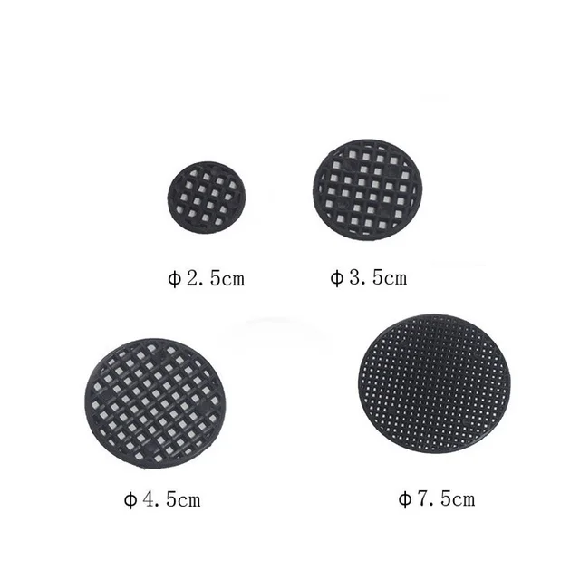 100PCS Flower Pot Hole Mesh Pad Round Bonsai Planter Bottom Grid Mat Drainage Netting Plant Ventilation Trays Garden Supplies 2