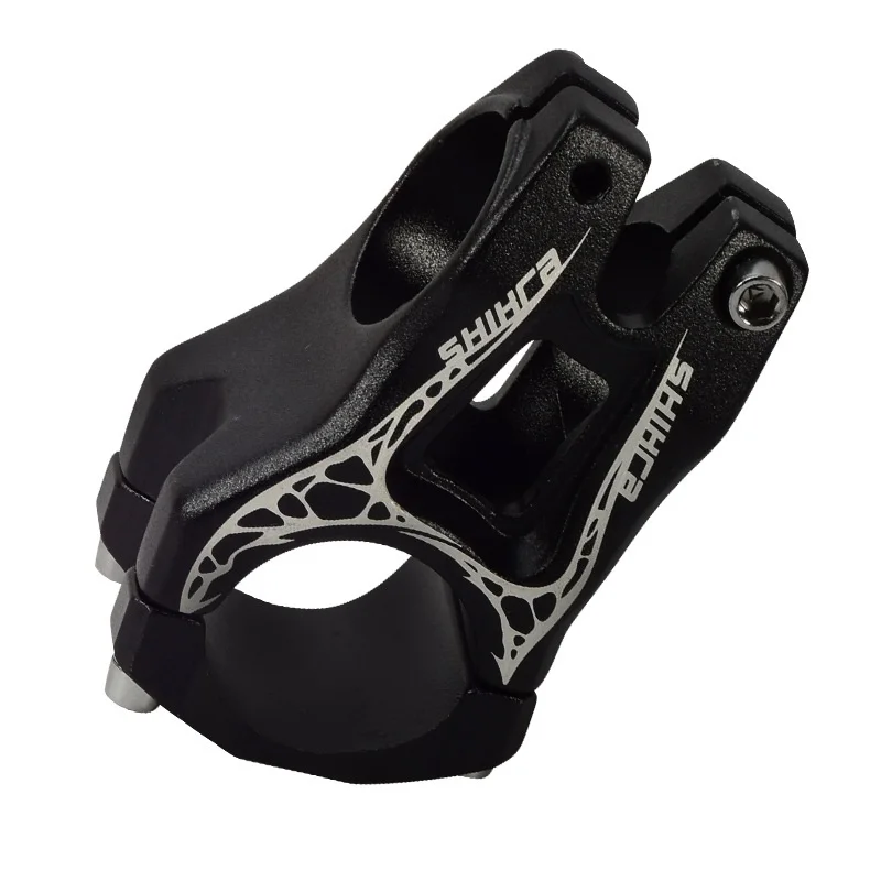 Black Сплав, 3D ковка, MTB велосипедный стержень, CNC велосипедный 31,8 мм, руль, короткий, велосипедный, XC AM FR, руль DH, 45 мм - Цвет: Black
