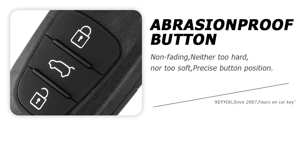 KEYYOU 3 Bottoni di Vibrazione Pieghevole Chiave A Distanza Dell'automobile Borsette Caso Fob Per Hyundai I20 I30 IX35 Avante Per Kia K2 k5 Sorento Sportage - H16fa5dec40d1456e9e0894752e33b4b8A
