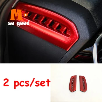 

2018 2019 Accessories Car Front Small Air Outlet Decoration Cover ABS Chrome for Toyota Camry Trim Interior Mouldings