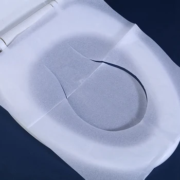 

200 Pieces Disposable Toilet Seat, Half-Folded Paper Potty Cover, Suitable for Standard Dispenser, Washable, Suitable for Publi