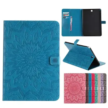 

Luxury Embossing Case for Samsung Galaxy Tab A 9.7 Inch SM-T555 T550 P550 PU Leather Stand Flip SM-T550 Tablet Protective Cover