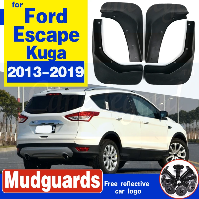 Для Ford Escape Kuga 2013 2014 2015 2016 2017 2018 2019 передние и задние брызговики Брызговики для