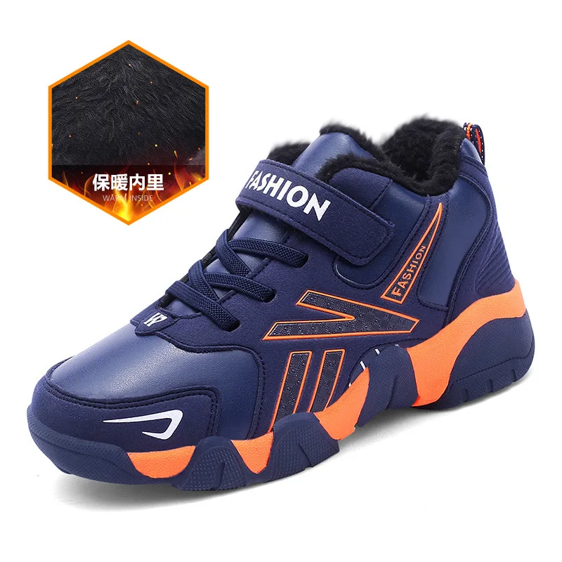 

Kids Shoe Children Sports Shoe Plus Velvet Warm Shoes 2020 Autumn And Winter New Boys Cotton Shoes Girls Student Shoes Kid Shoes