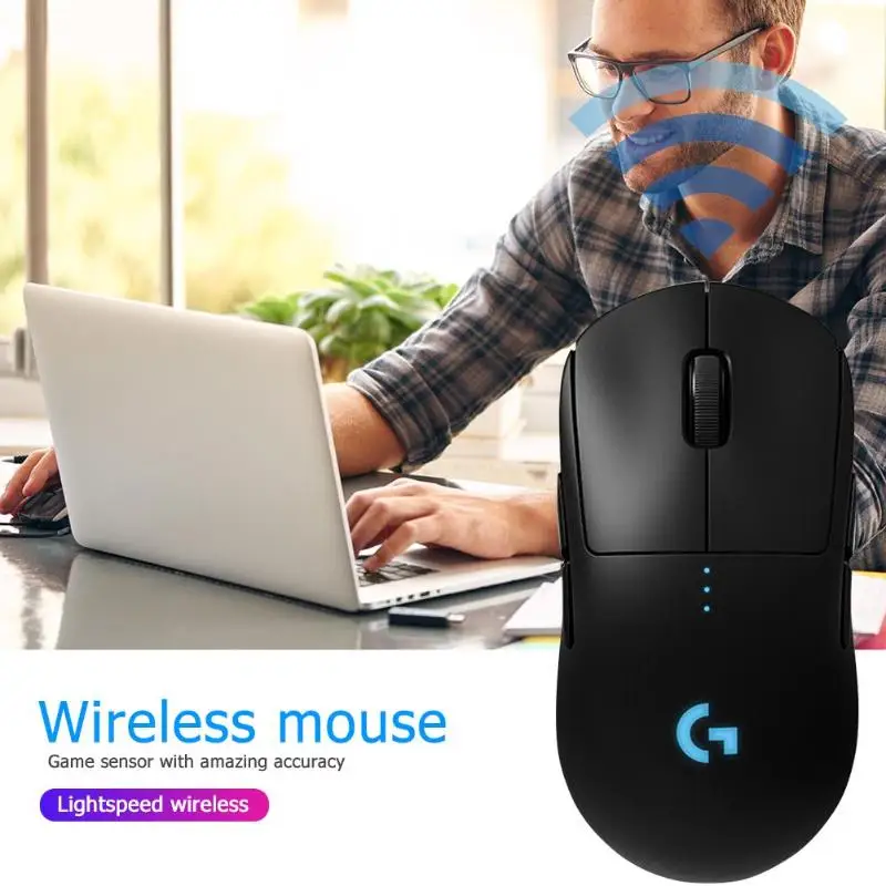Многофункциональная беспроводная мышь logitech G PRO Lightspeed 16000 dpi Регулируемая Беспроводная игровая мышка