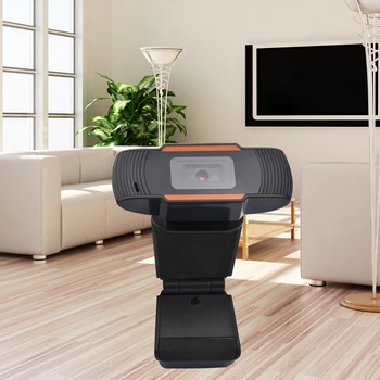 

HD Webcam 1080p USB 2.0 Camera Video Recording Web Camera 45 degrees rotatable with Microphone For PC Computer