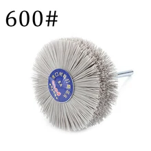 

Nylon Wheel Polishing Wire Brush With Wood 6mm Shank 80~600 Grit Used For Embossing Furniture Mahogany Abrasive Tool