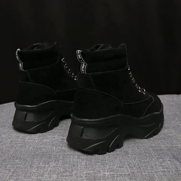 Fujin/обувь на платформе; Прямая поставка; цвет бежевый, черный; обувь из высококачественной искусственной кожи на молнии; удобная женская обувь; кроссовки; сезон весна-осень