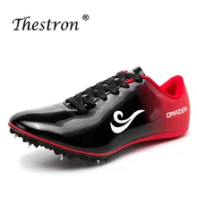 Спортивная и полевая обувь для мужчин, золотые, красные, синие шиповки, легкие удобные кроссовки для бега