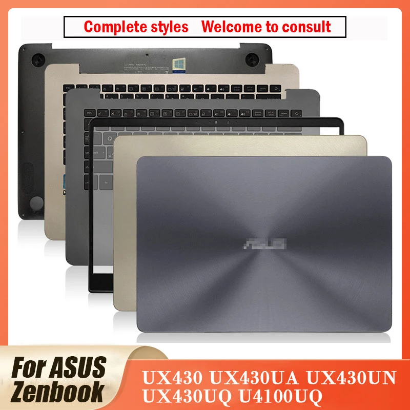 small laptop bag NEW For ASUS Zenbook UX430 UX430UA UX430UN UX430UQ U4100UQ Laptop LCD Back Cover/Front Bezel/Hinges/Palmrest/Bottom Case gaming laptop bag