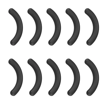 

10pcs Washable Replacement Parts Smooth Eyelash Curler Refill Pad Silicone Strip Cushion Makeup Tools Easy Install Home Salon