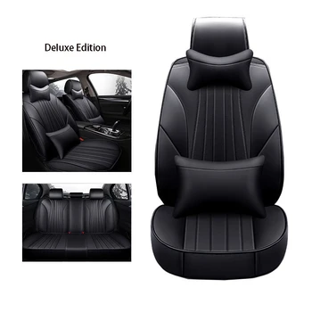 

Universal PU Leather car seat covers for Ford fusion mondeo Focus 2 3 kuga Fiesta Edge Explorer fiesta Car seat cushion car seat