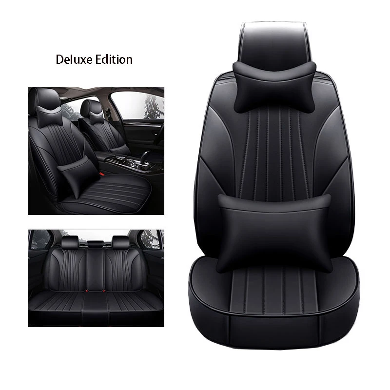 

high quality Universal PU Leather car seat covers for Jaguar All Models Jaguar XF 2008-2018 XE XJ F-PACE F-TYPE Car seat cushion