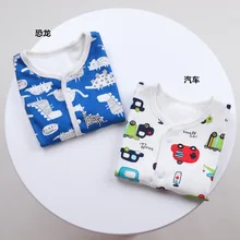 [Детский жилет двухслойный жилет из чистого хлопка на весну и лето стиль для маленьких мальчиков и девочек