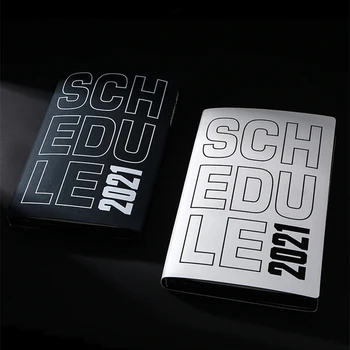 

Agenda 2021 Planner Organizer Diary Monthly Notebook Creative Classic Thick A5 Journal 365 Days Plan Note Book