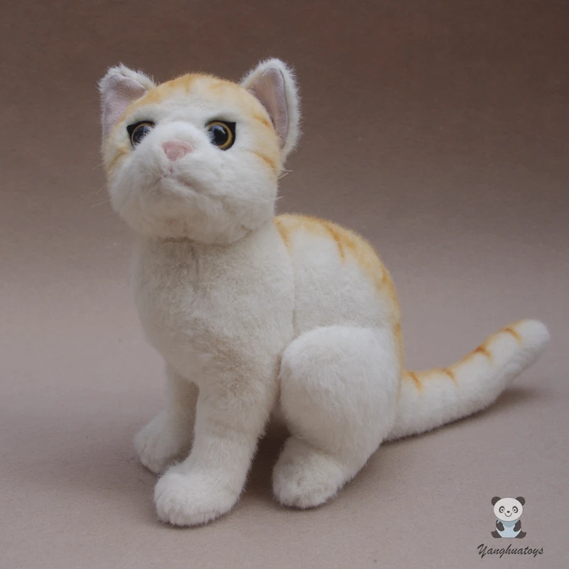 

Симпатичные игрушки для приседаний, игрушки-кошки, реальная жизнь, плюшевые игрушки-модели животных, детские подарки Hiloday, высокое качество