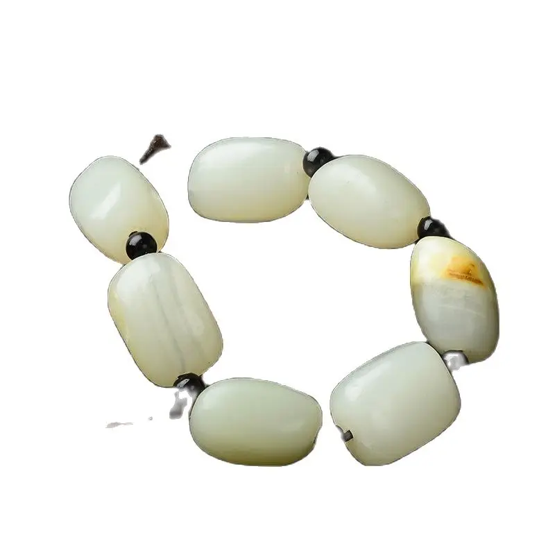 

100% Natural HeTian Jade Hand-Carved Bracelets