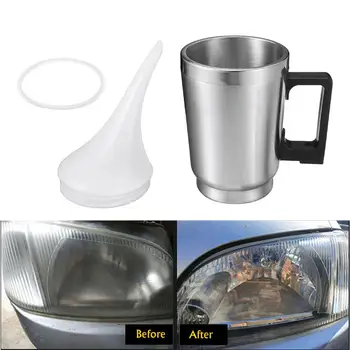 

Car Headlight Refurbished Headlight Headlamp Repair Tools Electric Heating Cup Kit Car Lamp Headlight Renovation Atomizing Cup