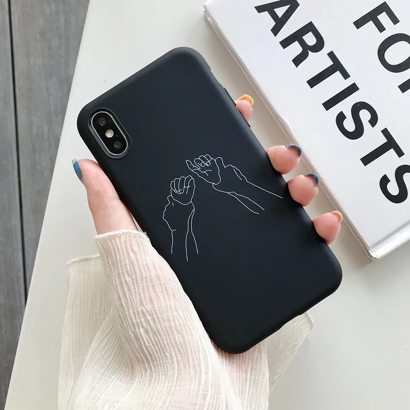 Чехол для huawei P8 P9 P10 P20 Lite Plus P30 Pro P Smart Z Connotation Hands для huawei Mate 10 20 30 Lite Pro - Цвет: Black 15