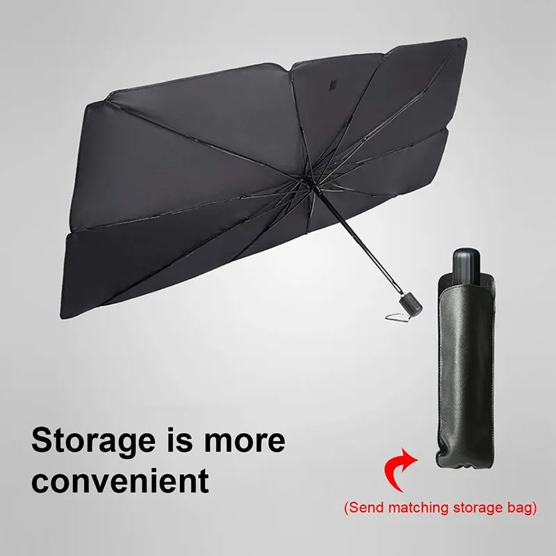 Parasol Para Parabrisas De Camión XL (69 X 35 Pulgadas), Parasol Grueso
