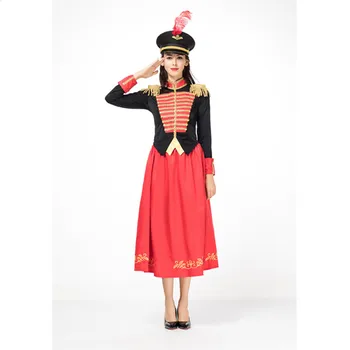 

Halloween Fairy Story Cosplay Female Knight Soldier Costume Adult Women Naval Officer Uniform halloween costumes for Women
