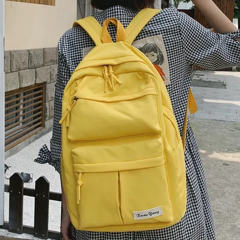 

Multifunction fashion women backpack teenage girl school bag Applique waterproof backpacks female Nylon Student book casual lady