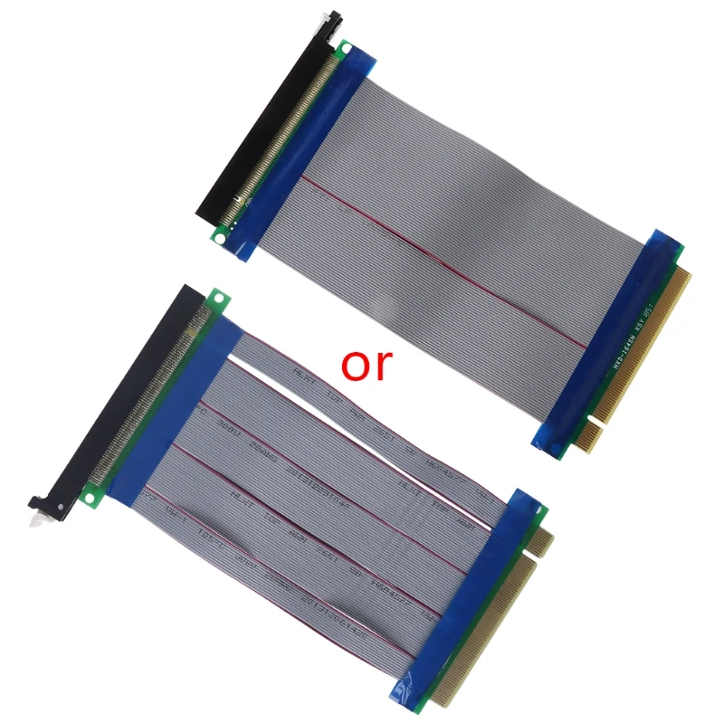 PCI PCIe 16X PCI-E до Райзер Расширитель карты адаптера гибкий кабель для шасси 1U/2U в