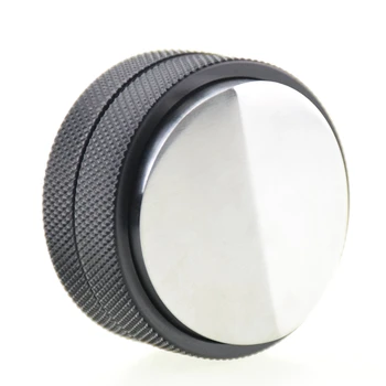 

Ecocoffee Steel Macaron Convex Coffee Tamper 58MM Profession Mini Adjustable Distributor Barista Coffee maker Machine