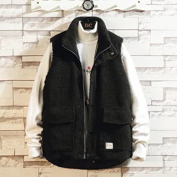 

Winter Man Loose Coat Thickening Keep Warm Down Cotton Vest Male Enlarge Code Of Cotton Vest Waistcoat Sleeveless Cotton-padded