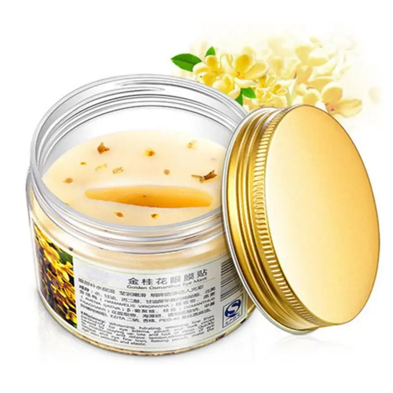 Osmanthus маска для глаз натуральный увлажняющий патчи для глаз удаление темных кругов анти возраст мешок глаз морщин уход за кожей