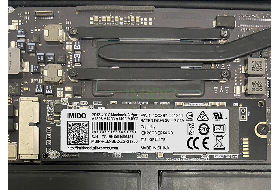 internal ssd for pc 256gb 512gb SSD For 2014 2015 2017 Macbook Air A1465 A1466 Macbook Pro Retina A1502 A1398 1TB iMac A1419 A1418 Solid State Drive ssd internal hard drive