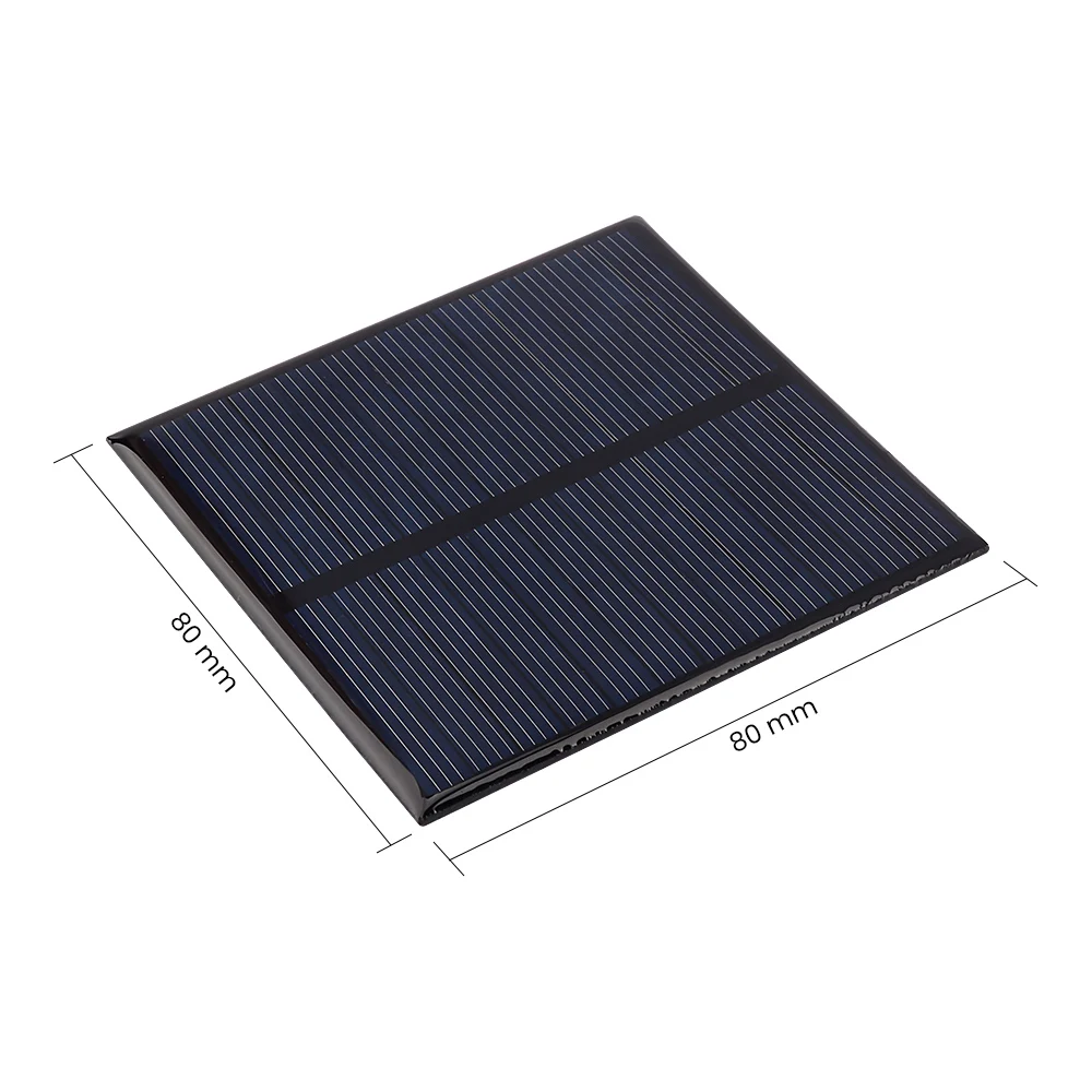 SUNYIMA 5PCS 6V 150mA 80*80mm Painéis Solares Silício Policristalino Painel Solar DIY Bateria Módulo de Carga Mini Solar