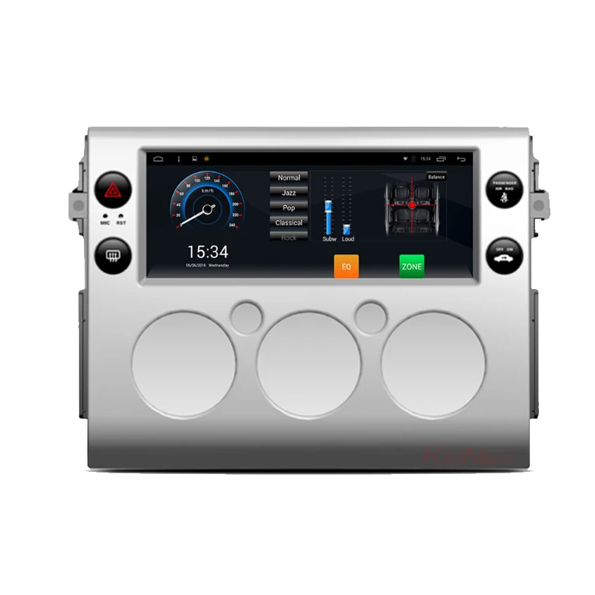 Liislee 2 din Android автомобильный навигатор gps для Toyota Land Cruiser FJ авто радио большой экран стерео Мультимедийный Плеер