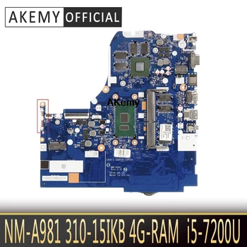 شراءNM-A981 اللوحة الأم لأجهزة الكمبيوتر المحمول لينوفو 310-15IKB اللوحة الرئيسية الأصلية 4G-RAM I5-7200U GT920MX