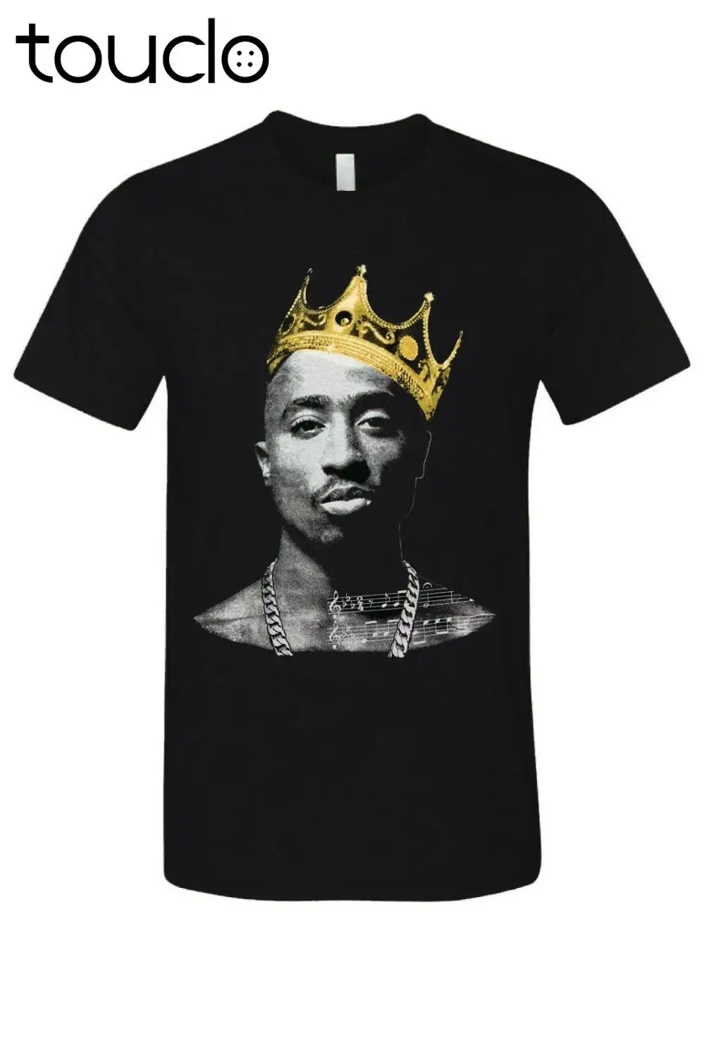 Винтажная Футболка 2Pac с изображением короля хип-хопа легенда о городском стиле