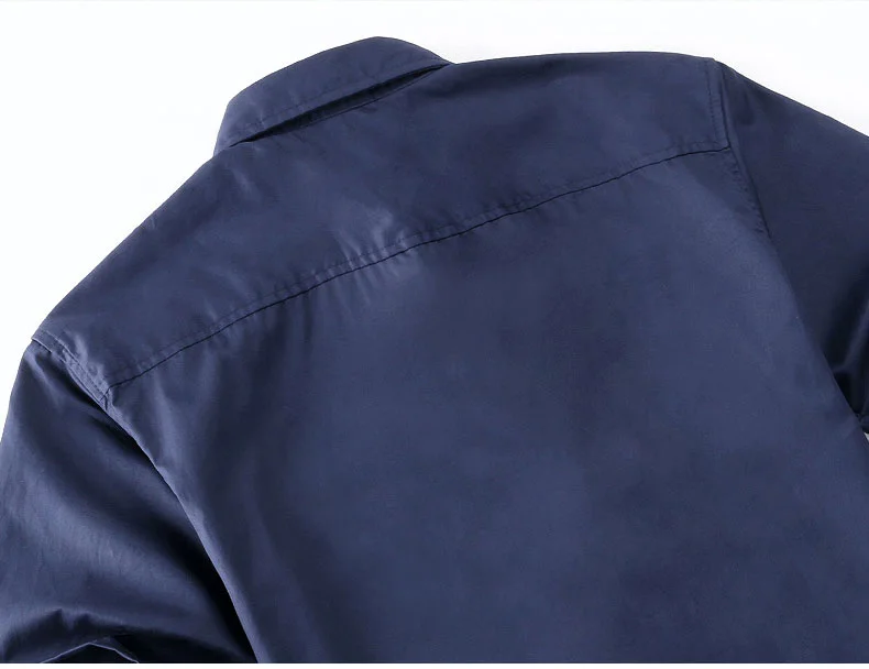 Брюс& акула хлопковая короткая рубашка мужская повседневная Модная стильная лучшая вышивка Высокое качество Мужская рубашка Размер M L XL XXL 3XL