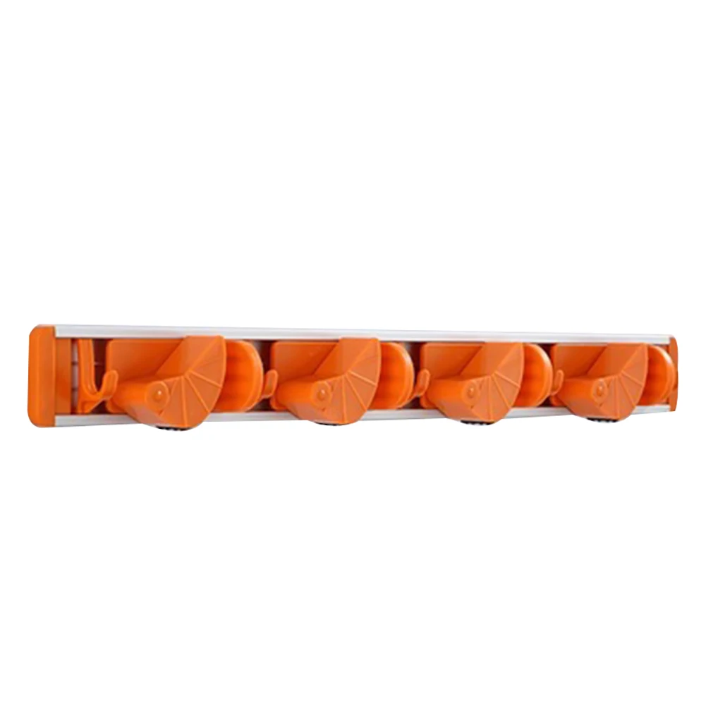 

Free Punching Space Magic Wall Aluminum Mop Storage Rack Balcony Hanging Mount Card Holder Clip TB Sale
