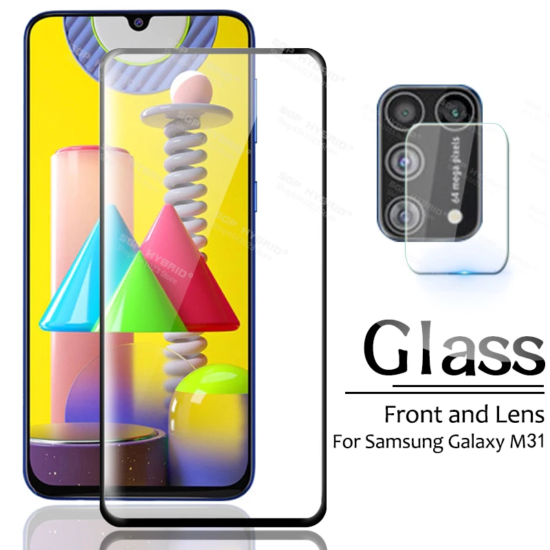 100D полностью покрываемая крышка для Samsung Galaxy M31 м 31 заднего экрана объектива