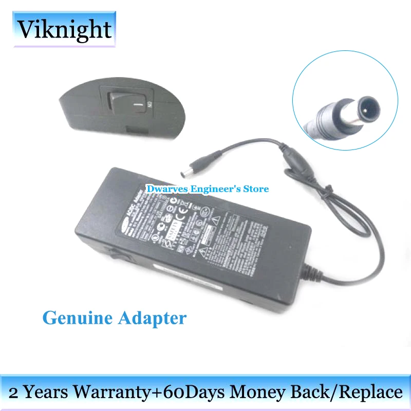 Genuine SVD5614V 14V 4.5A 63w ac power adapter for samsung A550 TS240C AD-6314N C24B750X S23A350 LCD MONITOR adapter charger